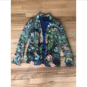 ZARA FLORAL BLAZER